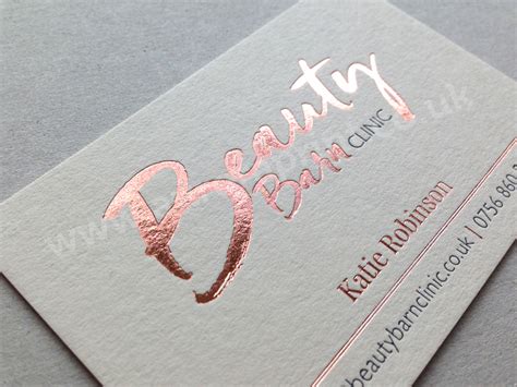 rose gold foil printing.